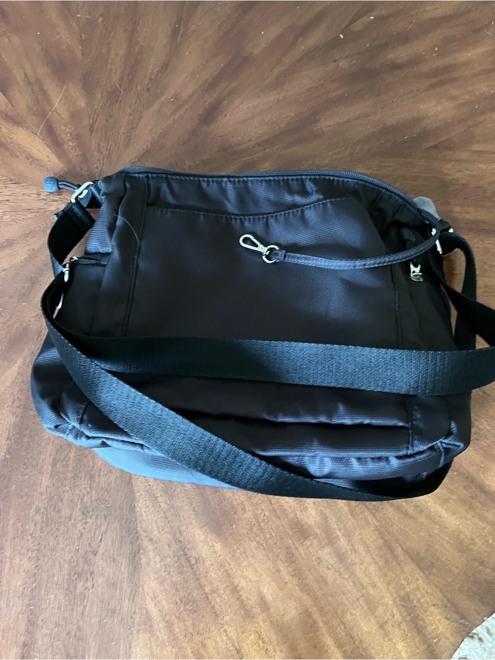 E.T.A. Black Crossbody Bag - Picture 4 of 4
